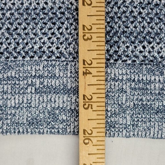 Loft Outlet Cardigan Sweater Open Knit Button Front Long Sleeve - Picture 10 of 12